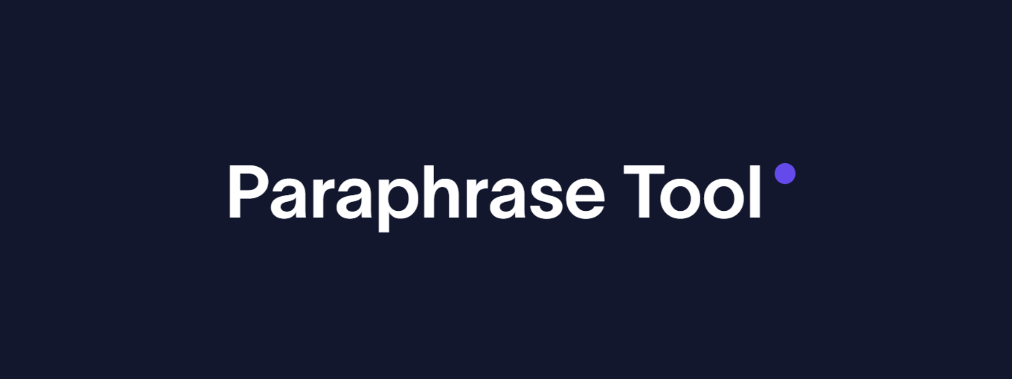 Paraphrase tool
